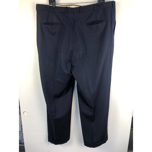 Burberrys London Dress Pants Mens 40 Blue Office (read) - Picture 6 of 13